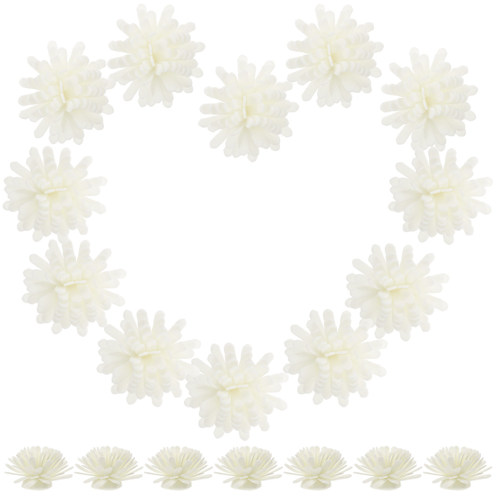 Home Fragrance Usa - 100 têtes de fleurs en PE