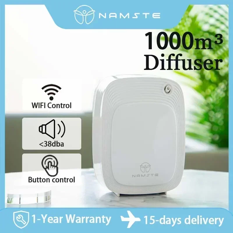 Home Fragrance Logo - Diffuseur d'arômes Namaste 1000m³ – Machine