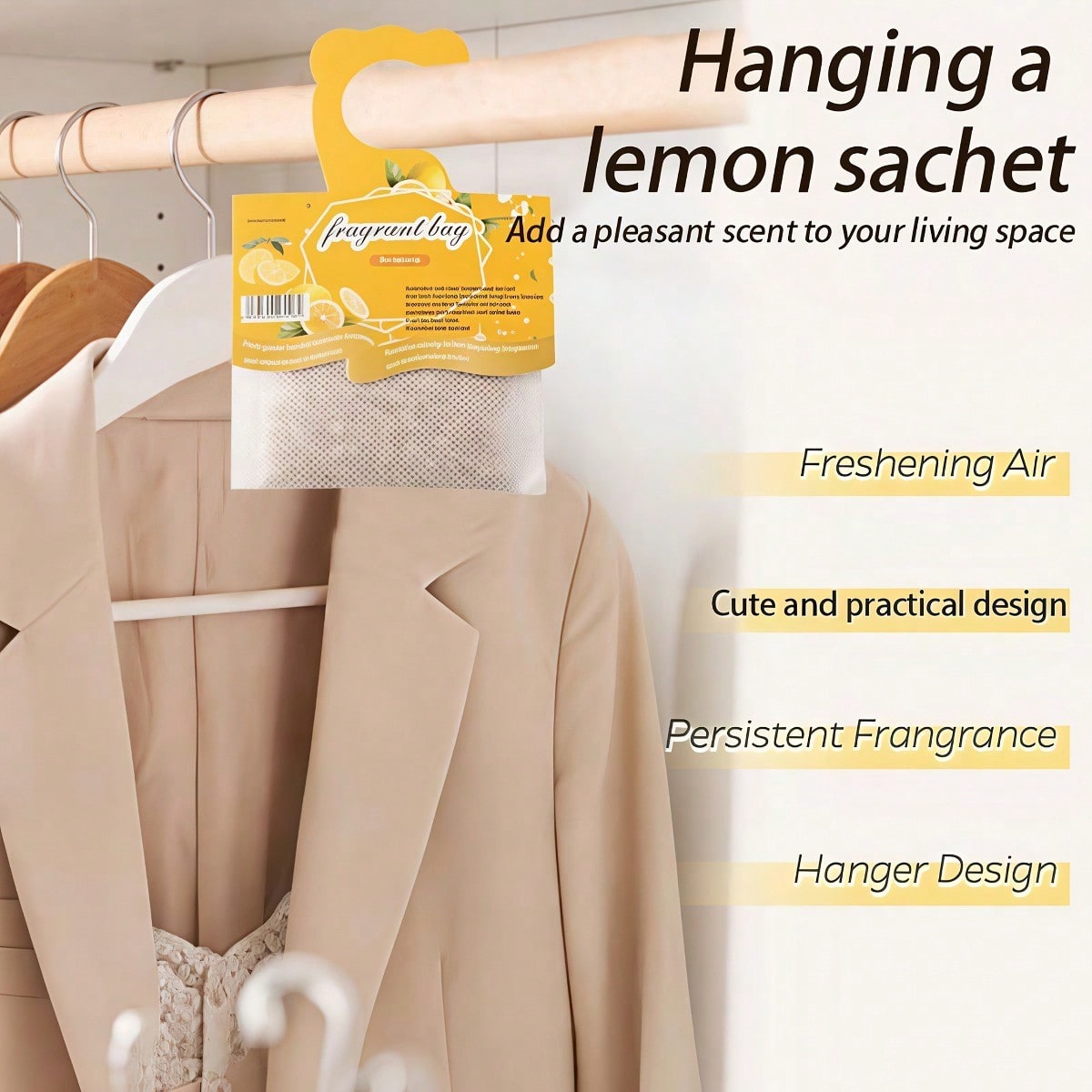Sachets parfumés au citron à s - Home Fragrance Logo avis et prix